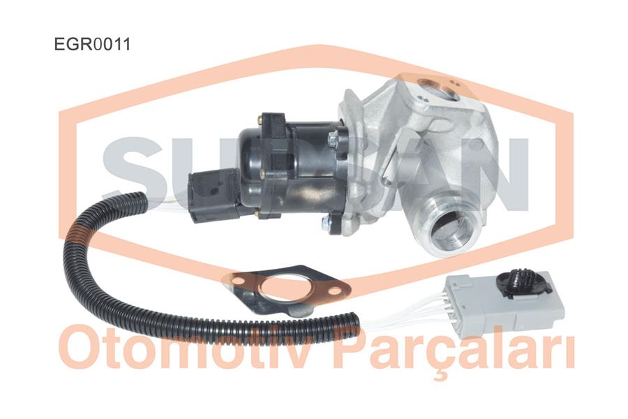 EGR VALF (KABLOLU) FOCUS II -CMAX 1.6TDCI 04>11 VOLVO C30 06>12 S40 II V50 1.6TDI 04>11
