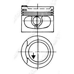 Motor Piston+segman