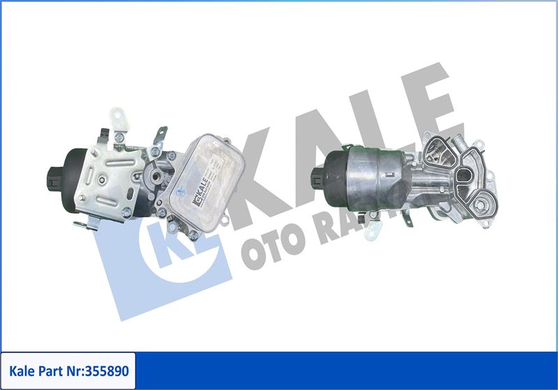 YAĞ SOĞUTUCU (KOMPLE KÜTÜKLÜ) CROSSLAND-GRANDLAND-COMBOE-P208-P301-P308-P508-P2008-P3008-P5008-PARTNER-BERLINGO-EXPERT-NEMO-RIFTER-BIPPER-C3-C4-DS3-DS4-DS5-PROACE 1.6 HDI-BlueHDI
