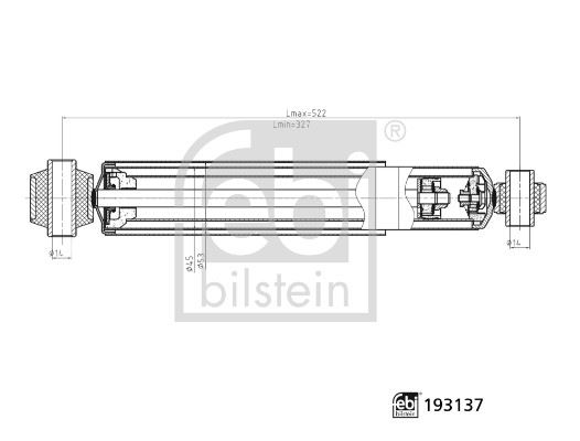 AMORTISOR ARKA (YAGLI) MERCEDES SPRINTER B904 . VW LT 28-46