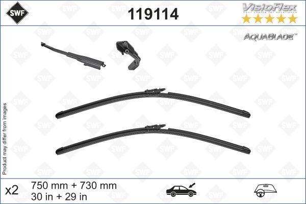 Swf Aquablade Flat Blade