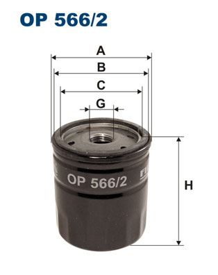YAĞ FİLTRESİ FIAT PANDA I (141A) 0.9 KAT. 40HP 04/92-12/96