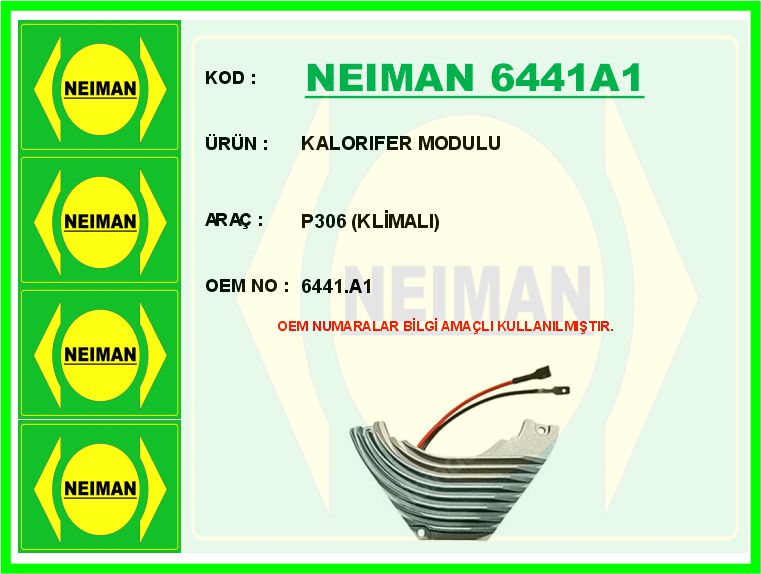 Kalorifer Modulu P306 (Klimali)