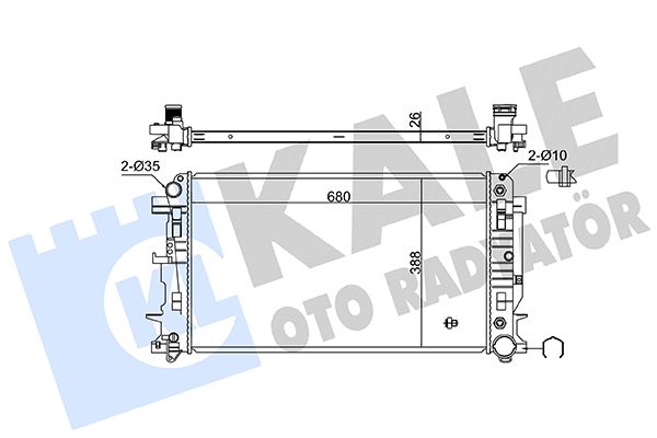MOTOR SU RADYATORU MERCEDES SPRINTER B906 06> OTOMATIK SANZIMAN