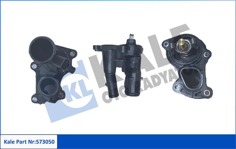 TERMOSTAT KOMPLE FORD FOCUS-CMAX-MONDEO-FİESTA 04> 1.6 BENZİN (2 ÇIKIŞ)