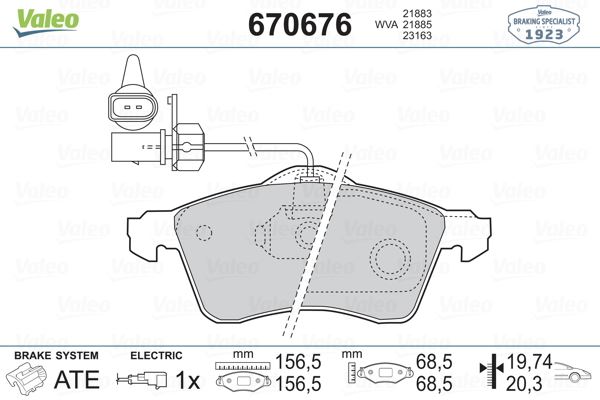 ON FREN BALATASI VOLKSWAGEN TRANSPORTER T4 90>03/CARAVELLE 90>03