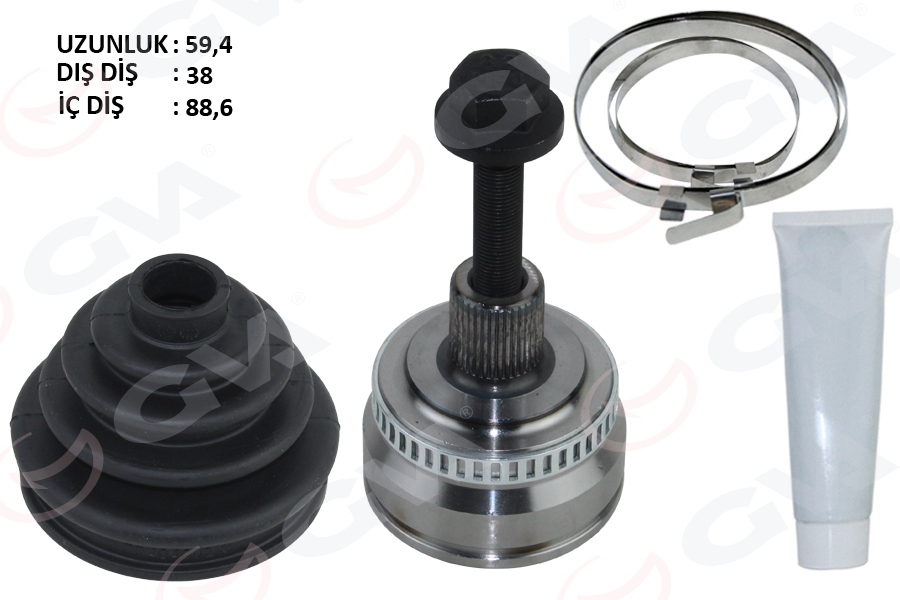 Aks Kafasi Dış A4-A6 1.6-1.8 T-2.0 (00-04) Alz-avj...