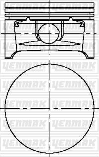 PİSton (Segmanlı) 79.50 Mm 0.50