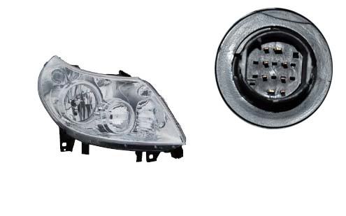 (20-B333-05-2B) F.ducato Ön Far EL.MOT.8 Fişli Rh....