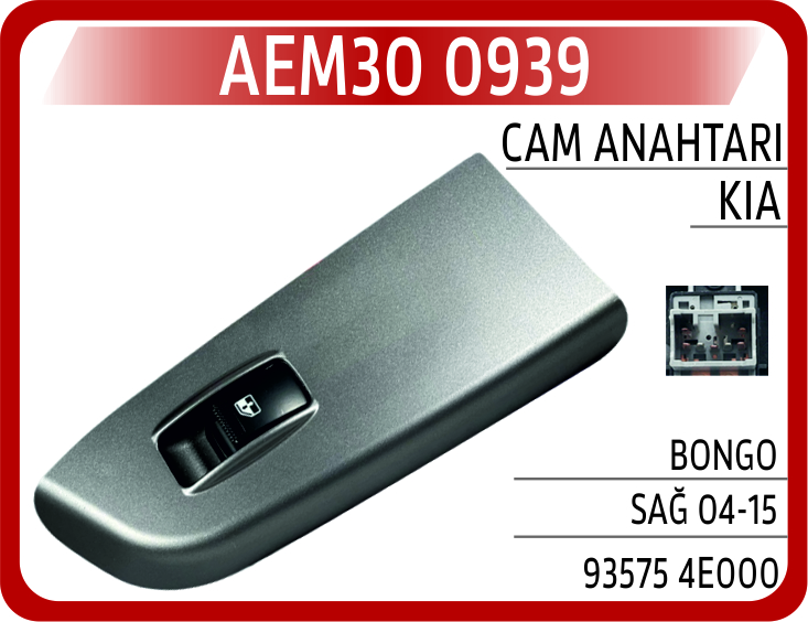 CAM ANAHTARI KIA BONGO (SAG) 04-15