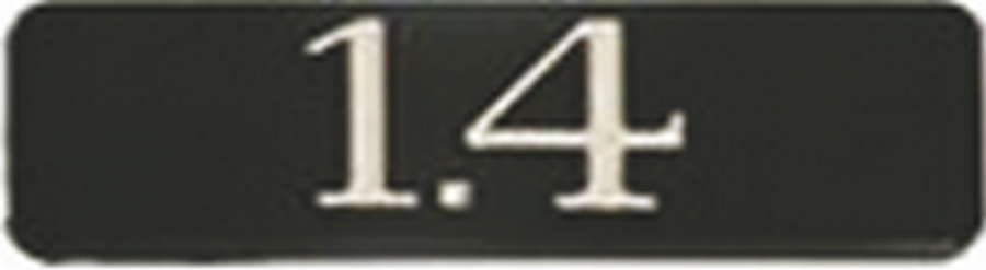 Ön Çamurluk Yazisi 1.4 R9-19