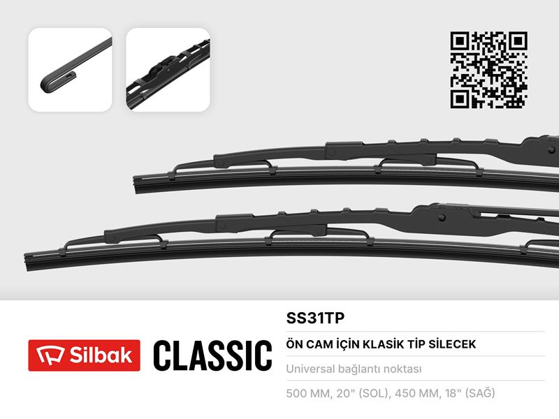 Silecek Süpürgesi 500/450MM Clio-hyundai Accent-ex...