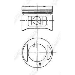 Motor Piston+segman