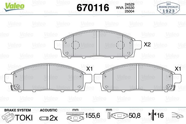 ÖN FREN BALATA FIAT FULLBACK 16> / MITSUBISHI L200 2.4L 4N15 KL1T KL2T Euro5 H-LINE 15-> (Telli tip)