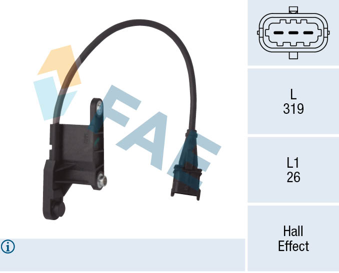 EKSANTRİK DEVİR SENSÖRÜ ASTRA G-CORSA C-MERIVA A-VECTRA B-VECTRA C 1.4-1.6 Z14XE Z16XE