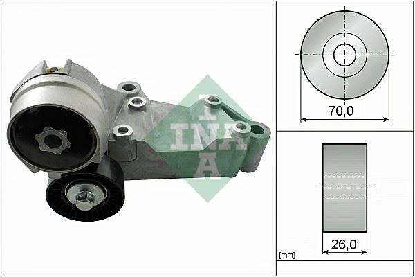 ALTERNATÖR GERGİ RULMANI (KÜTÜKLÜ) CONNECT 02>14 FOCUS I 98>04 1.8 TDCİ