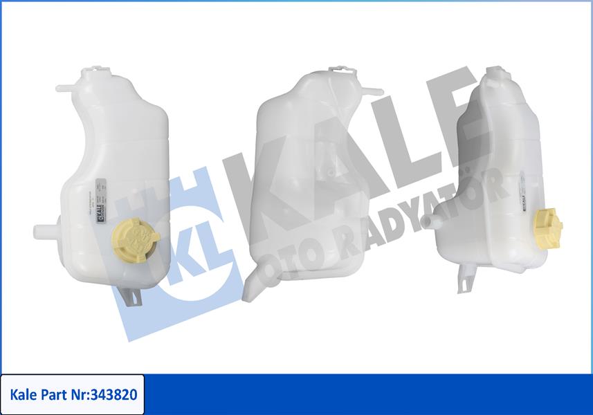 RADYATÖR YEDEK SU DEPOSU FORD FİESTA 96> 1.3 BENZİN (KAPAKLI)