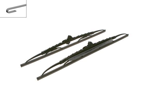 Silecek 53+47.5cm Spoilerli Twin
