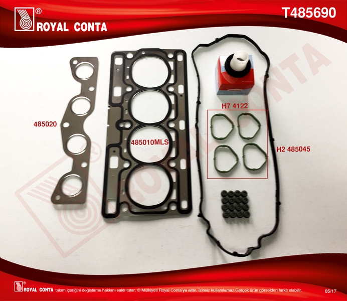 MOTOR TAKIM CONTA CLIO II 01>06 CLIO III 05>14 CLIO IV 12>SYMBOL II 08>14 LOGAN 04> SANDERO 08> 1.2 16V D4F