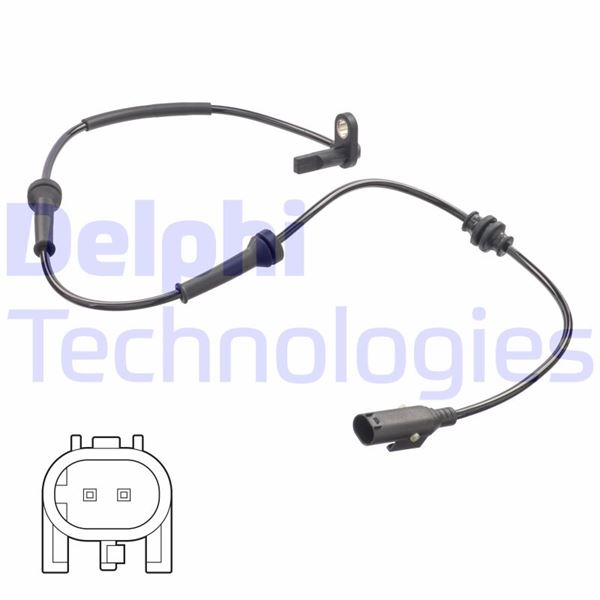 ABS SENSÖRÜ ÖN SAĞ-SOL FIAT FIORINO 09> LINEA 09> PUNTO 07> PSA NEMO-BIPPER 09> 1.3D MTJ 1.4
