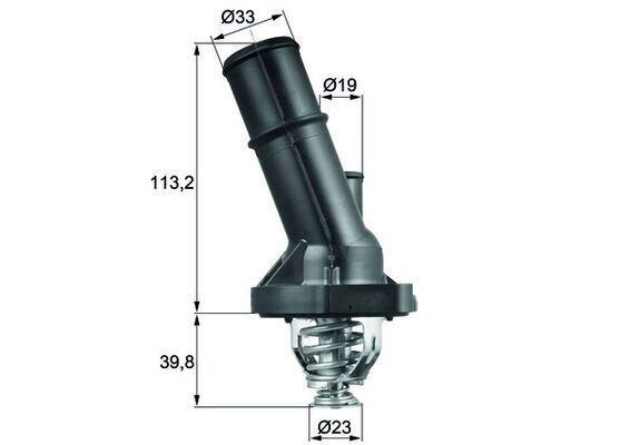 Termostat (90°C) Komple