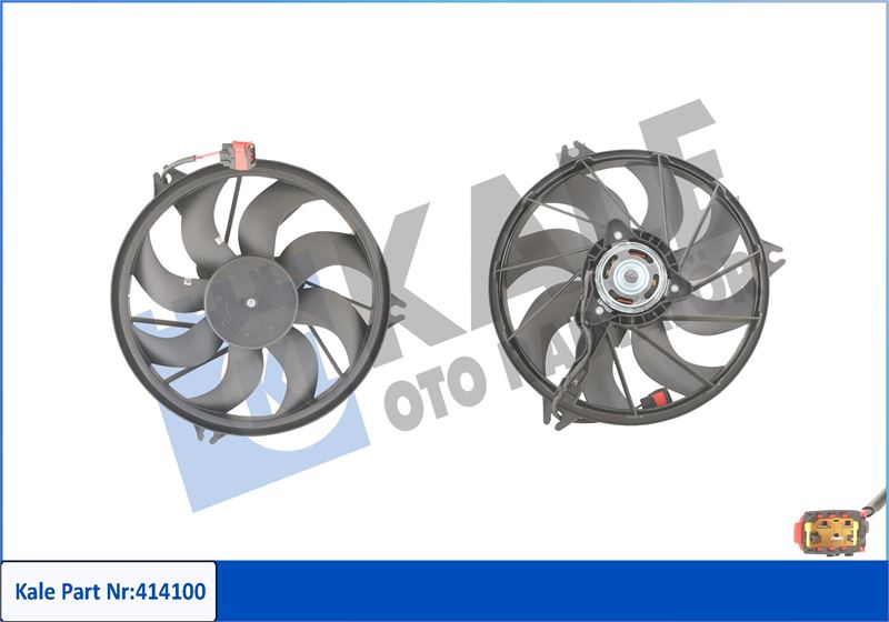 FAN MOTORU PEUGEOT 206 / 206 CC / 206 SW / 206+ (250W 385MM) (FAN-MOTOR)