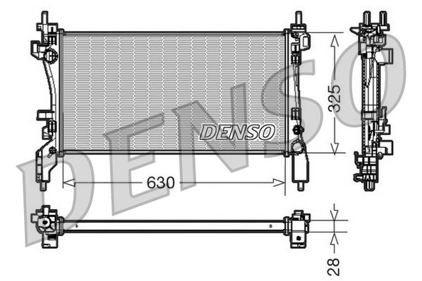 Radiator. Engine Cooling