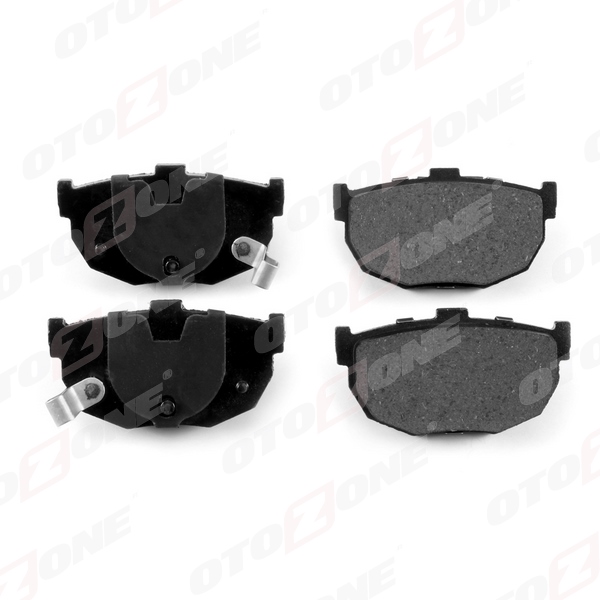 ARKA FREN BALATA HYUNDAI ELANTRA 1,6L G4ED 01-06 / COUPE 1,6L 96-02 / KIA CERATO 1,6L G4ED 04-> 1,5L D4FA CRDİ 04-06 1,6L D4FB 07-10 2,0L D4EA dizel 04-06 - (Aşınma ikaz soketli)