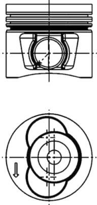 (X) Motor Piston+segman