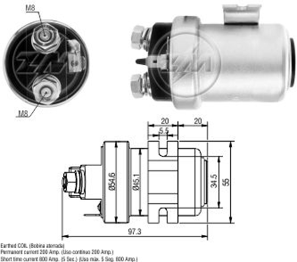Marş Otomatigi 24V 200 Amper Universal Tip Ara Oto...