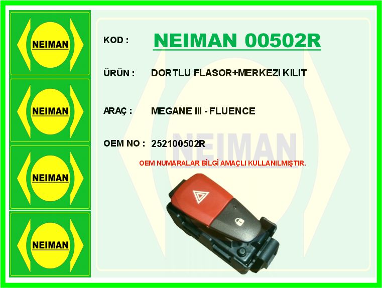 Dortlu Flasor+merkezi Kilit