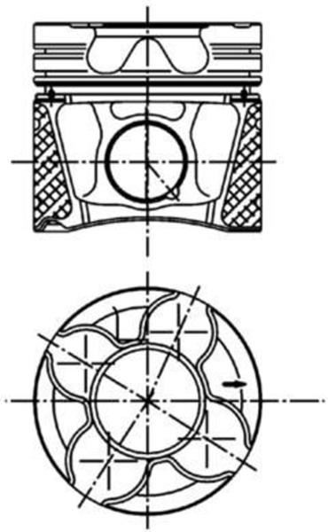 Motor Piston+segman