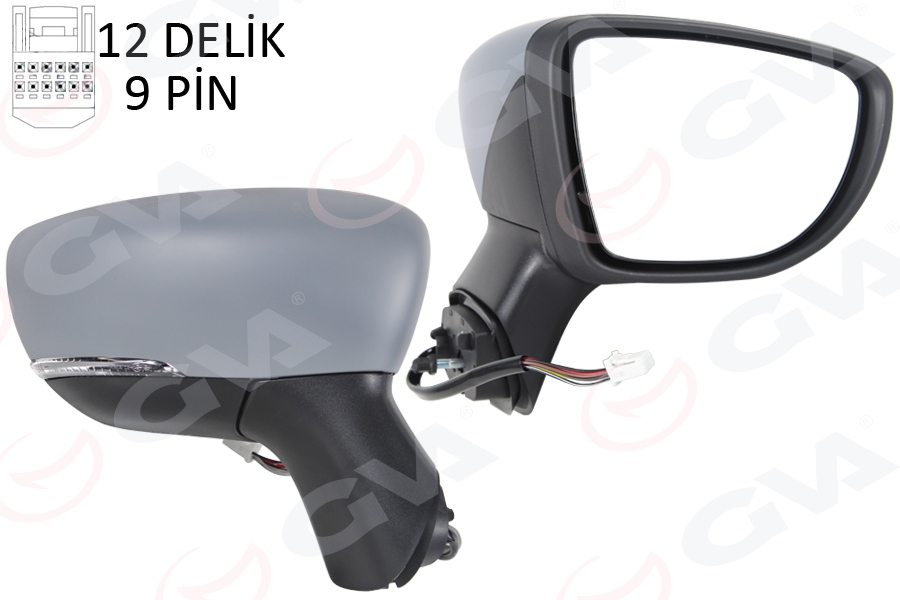Dış Dikiz Aynası Sağ Elektrikli + Isıtmalı + Sinya...