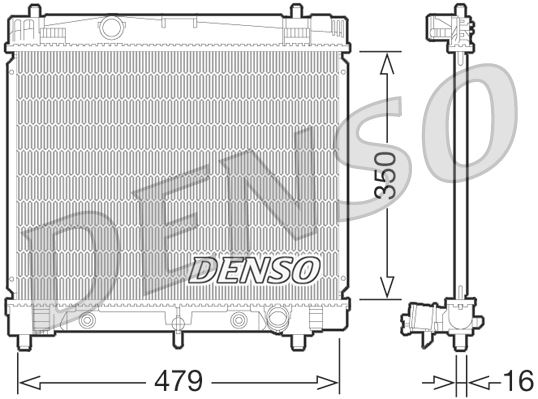 Radiator. Engine Cooling