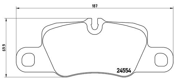 ARKA BALATA PORSCHE 911 (2011-2019) PANAMERA (2011=>2016)