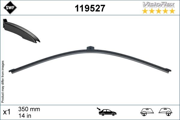 Swf Visioflex Flat Blade
