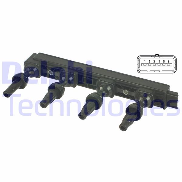 ATEŞLEME BOBİNİ PSA CITROEN ELYSEE PEUGEOT P301 1.6 VTİ 115 13>