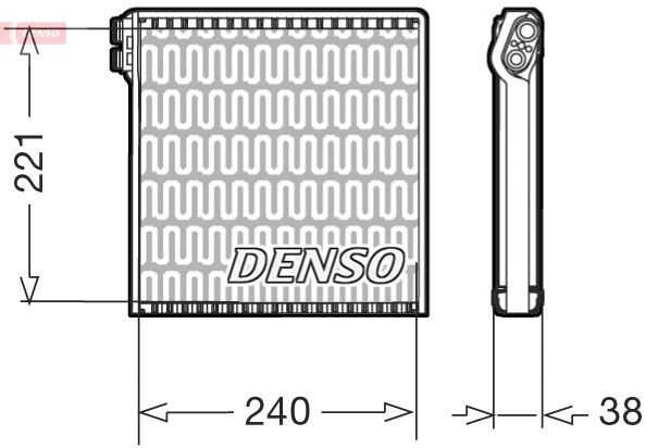 Evaporator. Air Conditioning