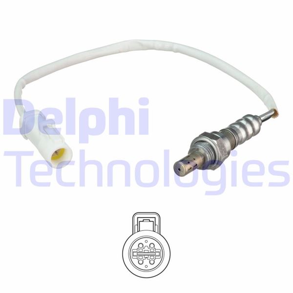 OKSIJEN SENSORU FIESTA V FORD KA 1.3 01>08 FIESTA IV 08=> FUSION 02=> 1.25-1.6-1.4 16V