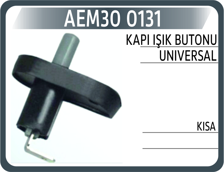 Kapı Isik Butonu Universal Kısa