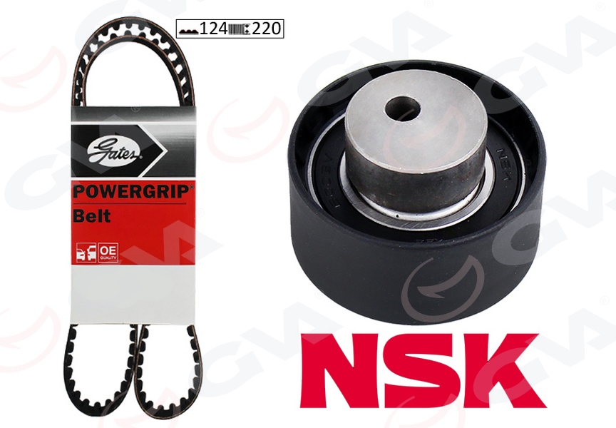 EKSANTRİK GERGİ KİTİ (124x220) BRAVA 1.2 16V-BRAVO I-II 1.2 -1.4 EGEA-DOBLO 1.4-LINEA 1.2 -MAREA-PALIO 1.2
