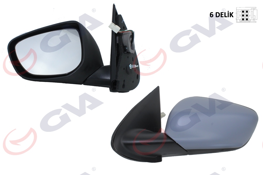 Dış Dikiz Aynası Sol C-ELYSEE-301 13> Elektrikl...