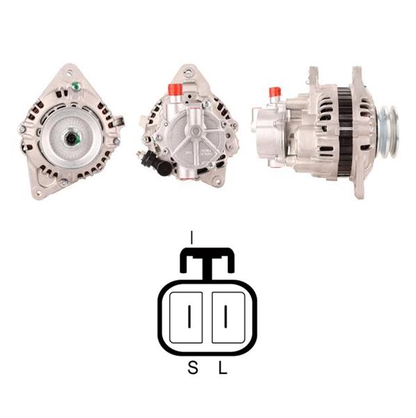 Alt. Alternatör 12V 75 Amp