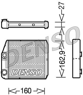 KALORİFER RADYATÖRÜ PEUGEOT BOXER 06> CITROEN JUMPER 06> FIAT DUCATO 06> (BORUSUZ) AL/BRZ [AL/AL] [1