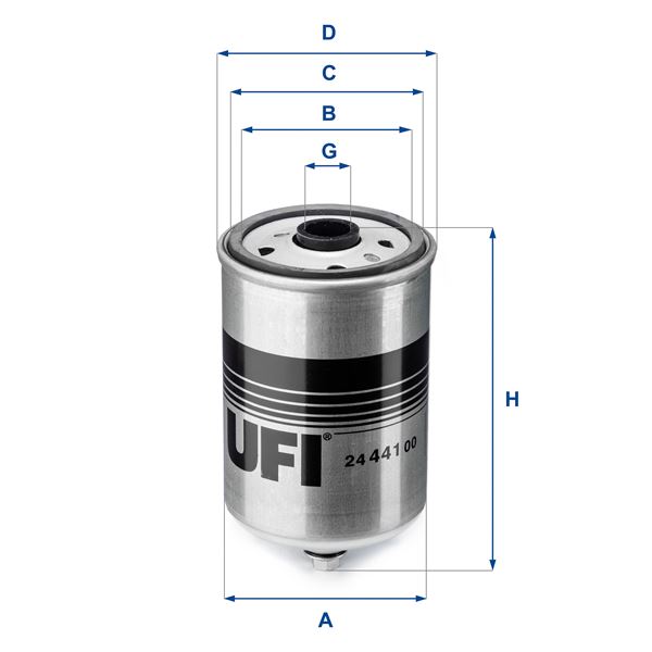 YAKIT FİLTRESİ VOLVO S60 2.4D (2001-2010) S80 (01-06) V70 II 2.4D (01-07) XC70 (02-07) XC90 (05-14)