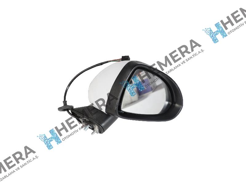 DIS DIKIZ AYNASI SAG ELEKTRIKLI ASTARLI KONVEKS CAM CORSA 06-19
