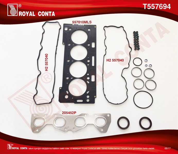 SUBAP KAPAK CONTASI LASTIK P206-P207-P307-P308-PARTNER-BERLINGO-C4-C2-C3 1.6 16V (TU5JP4)