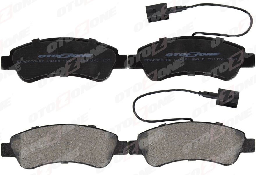 ARKA BALATA BOXER 4.06=> DUCATO 07.06=> JUMPER 4.06=> (ÇİFT FİŞLİ) (civata takımlı)