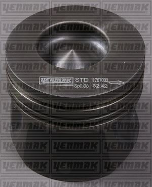 Piston+segman Connect 1.8 Tdci 90PS 02> Std