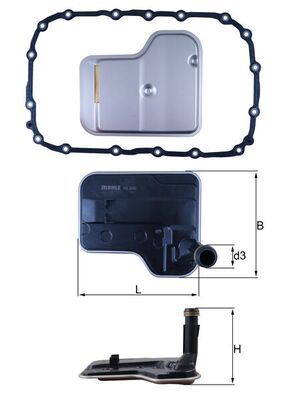 OTOMATIK SANZIMAN YAGI FILTRE SETI BMW E81 E82 E87 E88 E90 E91 E92 E93 E84 E83